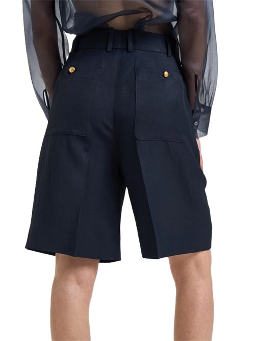 P.A.R.O.S.H.bermuda donna sartoriale blu P.a.r.o.s.h. | RAISA26-D233016G012 BLU